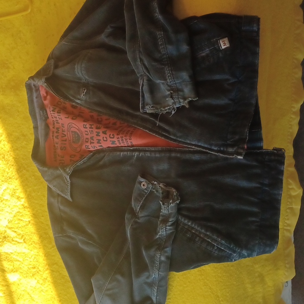 Abercrombie & Fitch quarter way winter jacket